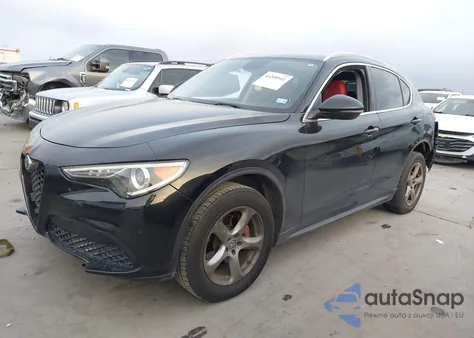 2019 Alfa Romeo Stelvio Rwd from USA, damaged, VIN ZASPAJAN6K7C38478